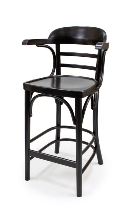 Wooden Bar Stool of Beech - 1337B