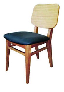 Solid Wood Chair made of Beech or Oak - 1357S